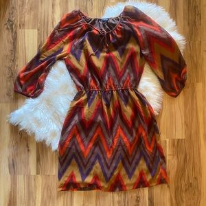 Banana Republic Fall Colors Dress